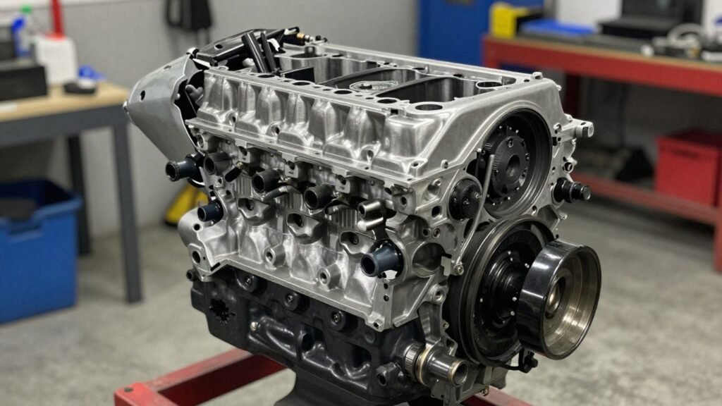 Tested second hand engine ready for installation in Launceston.